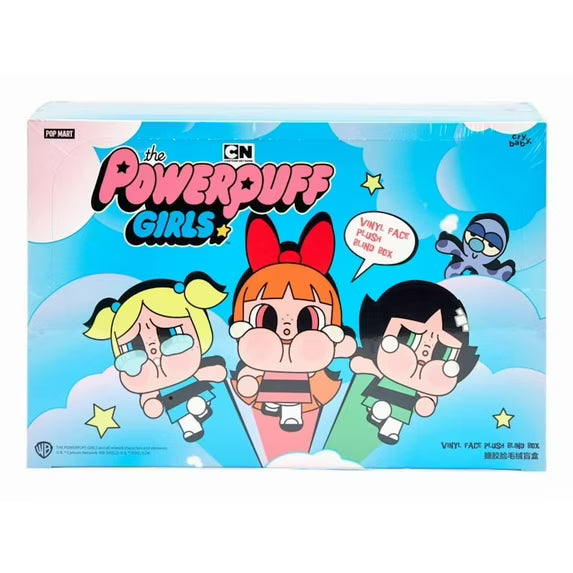 Pop Mart CryBaby x Powerpuff Girls Series Vinyl Face Plush Sealed Case (6 Blind Boxes), from StockX